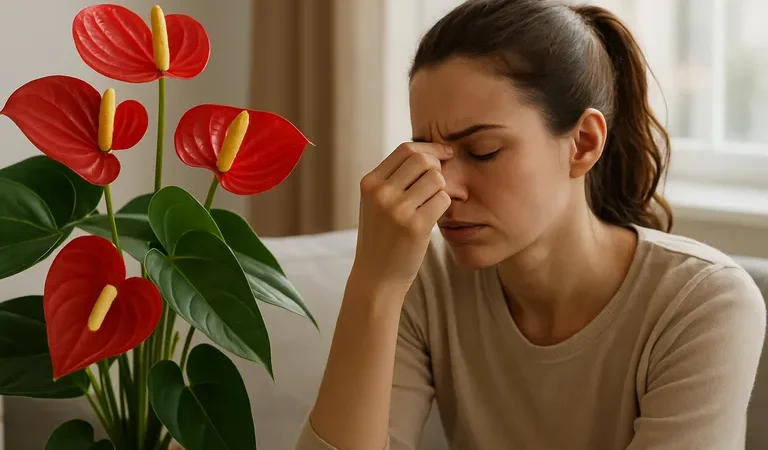 Anthurium in huis zonder hoofdpijn: oorzaken herkennen en triggers voorkomen