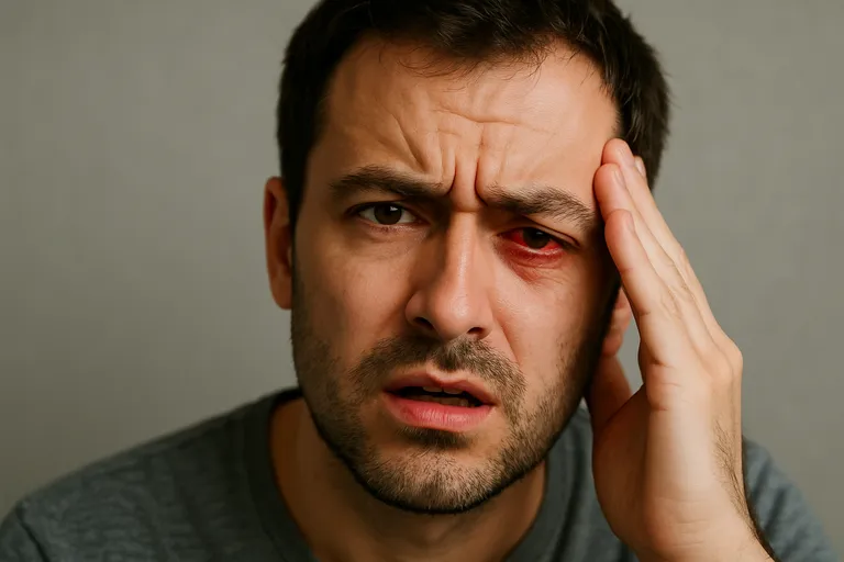Bloed in je oog en hoofdpijn: wat betekent het?