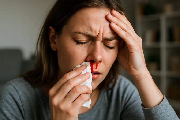 Hoofdpijn en bloedneus: wat betekent de combinatie?