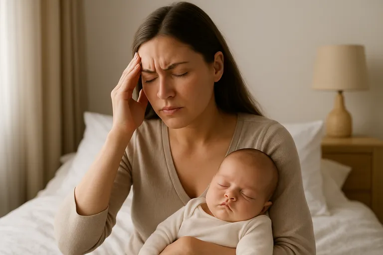 Hoofdpijn na bevalling: wat het is en wanneer het normaal is