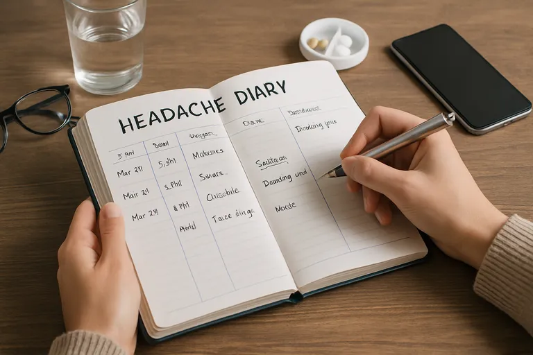Krijg grip op je hoofdpijn: ontdek patronen en triggers met een hoofdpijndagboek
