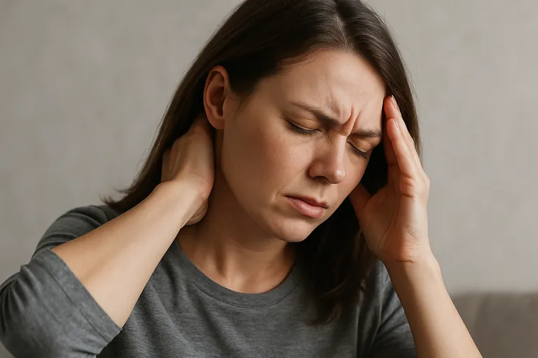 Nekpijn, hoofdpijn en moe: hoe het samenhangt