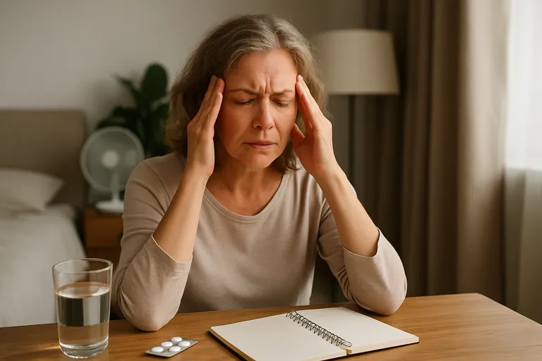 Waarom hoofdpijn in de overgang toeslaat en hoe je de vicieuze cirkel doorbreekt