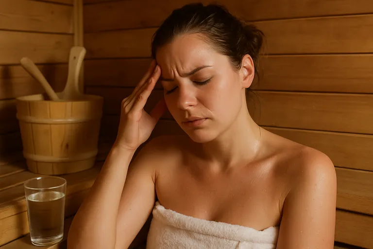 Waarom je na een saunasessie hoofdpijn krijgt en hoe je het voorkomt