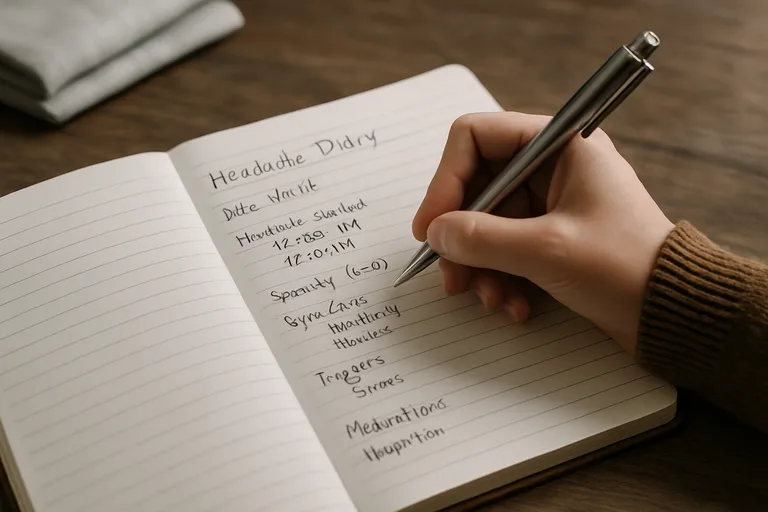 Wat noteer je per dag en per aanval