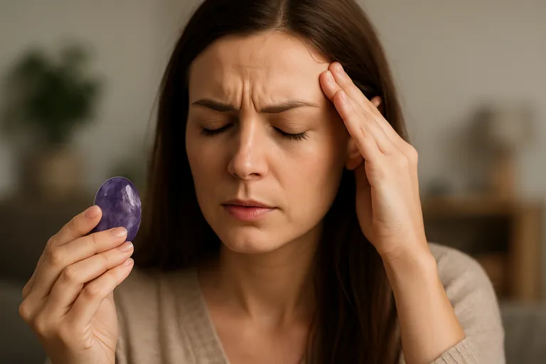 Hoe kies en gebruik je een edelsteen tegen hoofdpijn