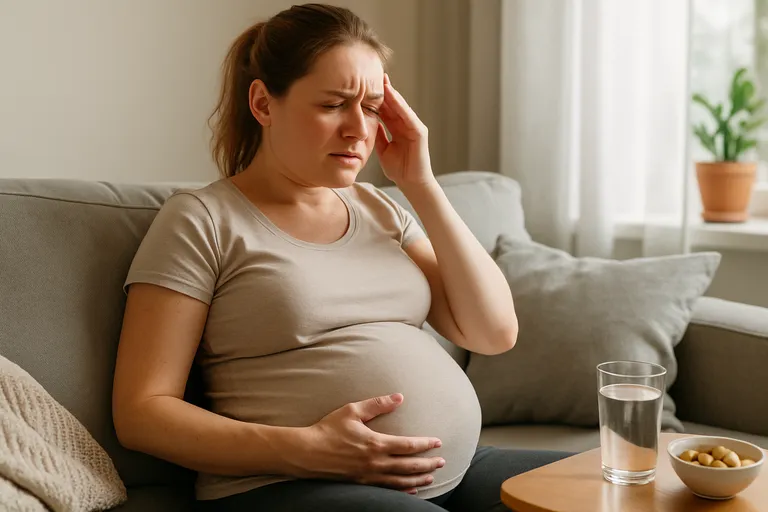 Hoofdpijn in de laatste weken van je zwangerschap: oorzaken, snelle verlichting en wanneer je moet bellen