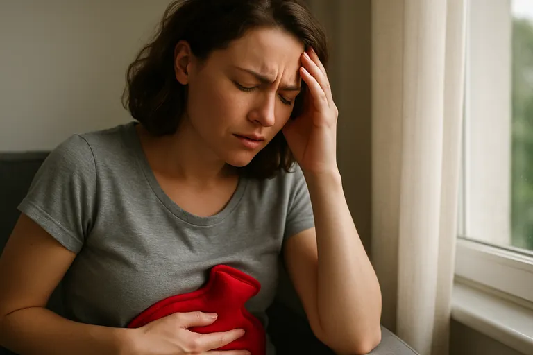 Hoofdpijn rond je menstruatie door hormonen: zo herken je het en verminder je klachten