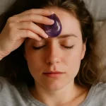 Meer rust in je hoofd met amethist voor verlichting bij hoofdpijn en stress