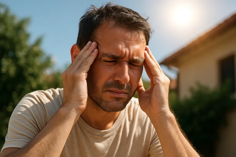 Wat is hoofdpijn door warmte