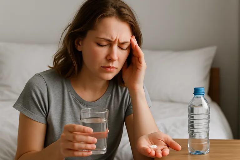 Wat je kunt doen bij hoofdpijn door je spiraal